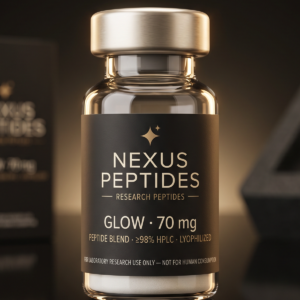 Blend GLOW research peptide vial - Nexus Peptides